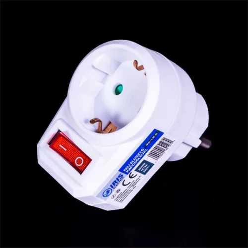 IRIS Electric IEA-1W-K prepínateľná nástenná zásuvka 1X16A