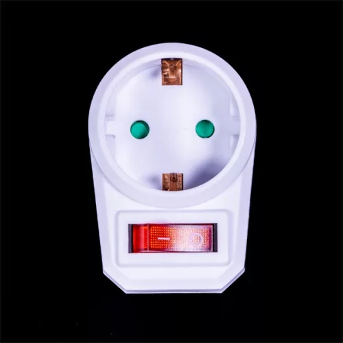 IRIS Electric IEA-1W-K prepínateľná nástenná zásuvka 1X16A