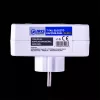 IRIS Electric IEA-3W-K predlžovačka s vypínačom, 3 zásuvky (1 uzemnená + 2 neuzemnené) 1X16A, 2X2,5A