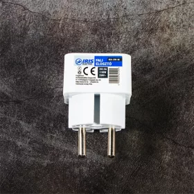   IRIS Electric IEA-2W-M Wandverteiler mit 2 ungeerdeten Steckdosen 2x2,5A