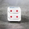IRIS Electric IEA-2W-M Wandverteiler mit 2 ungeerdeten Steckdosen 2x2,5A