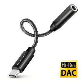   Axagon ADA-HC Mini USB-C audio adaptér s 384 kHz / 32-bitovým DAC prevodníkom