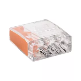   Bemko E00-PM23-100 3-poliger Drahtverbinder, max. 2,5 mm², 100 Stück/Packung