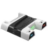 Froggiex FX-P5-C4-W PS5/PS5 Slim/PS5 Pro multifunkciós ventilátoros állvány + headset tartó