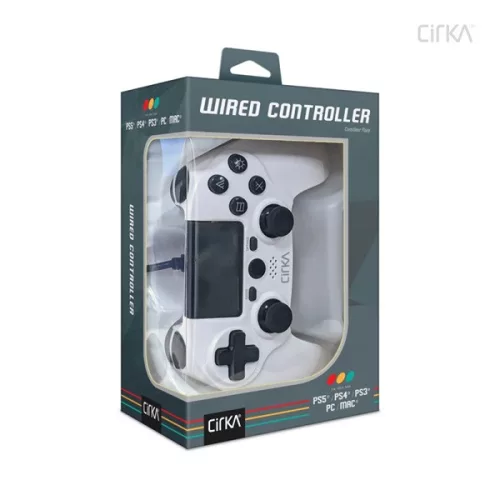Cirka M07527-WH NuForce PS4/PC/Mac vezetékes fehér kontroller