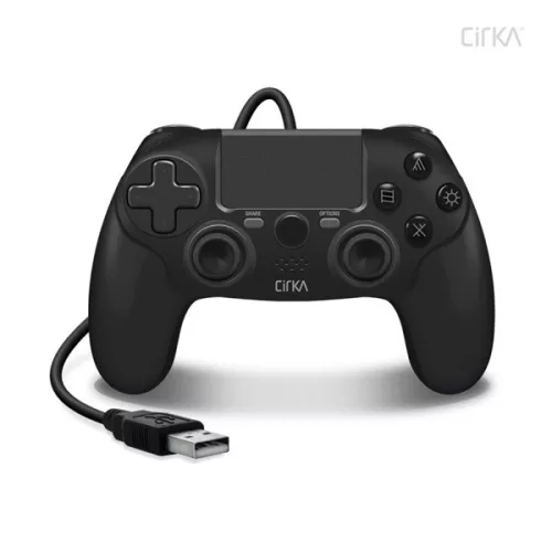 Cirka M07527-BK NuForce PS4/PC/Mac vezetékes fekete kontroller
