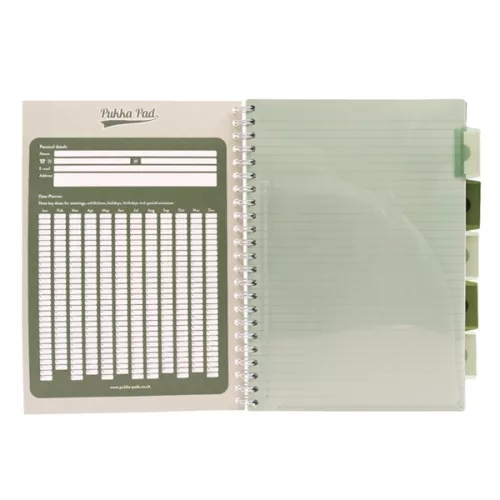 Pukka Pad Project Book Haze A4 PP 200 oldal vonalas spirálfüzet