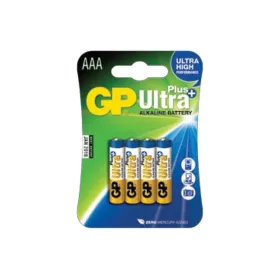   GP B1711 Ultra Plus AAA (LR03) Alkaline-Mikrobatterie, 4 Stück/Blister
