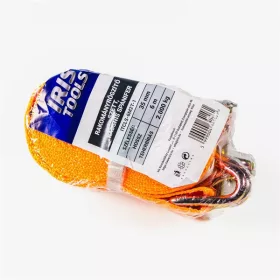   IRIS TOOLS ITCLS-6M2T-1 rakományrögzítő szett, kétrészes racsnis spanifer, 2.000 kg, 6 m, 35 mm