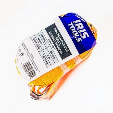   IRIS TOOLS ITCLS-8M1T rakományrögzítő szett, kétrészes racsnis spanifer, 1.000 kg, 8 m, 25 mm