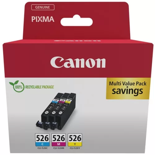 Višepakiranje spremnika s tintom Canon CLI-526CMY