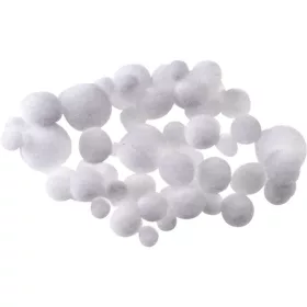 Knorr Prandell bijeli pomponi 8-20 mm 100 kom/pakiranje