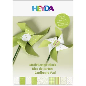 Heyda Green A4 kartonski set od 20 listova