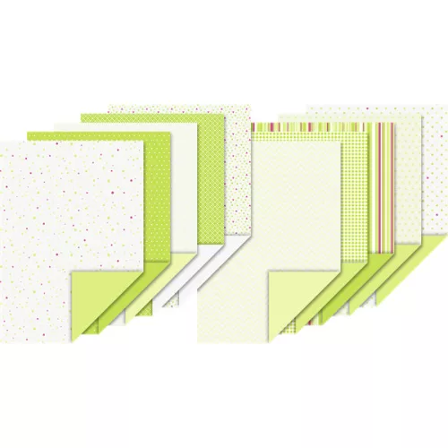 Heyda Green A4 kartonski set od 20 listova