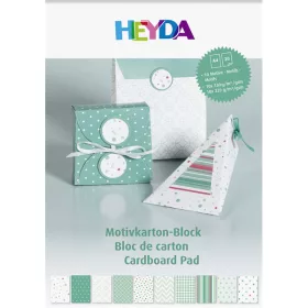 Heyda Turquoise-Mint A4 set kartica od 20 listova