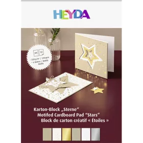 Heyda Star A4 set od 12 kartonskih listova