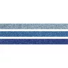 Heyda Blue 3 db glitteres ragasztószalag