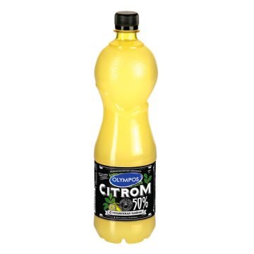   Olympos 50% 1 L-es DRS egyutas visszaváltási díjas PET palackos citromlé