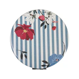 Oxybag Taschenspiegel mit marineblauen Blumen