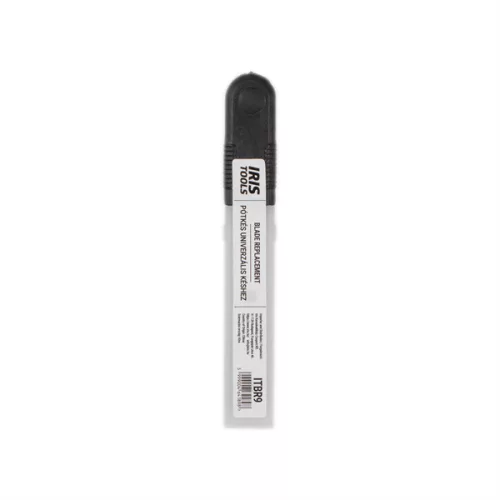 IRIS TOOLS ITBR9-83 10db pótkés univerzális késhez 9mm, 0,4mm, fehér