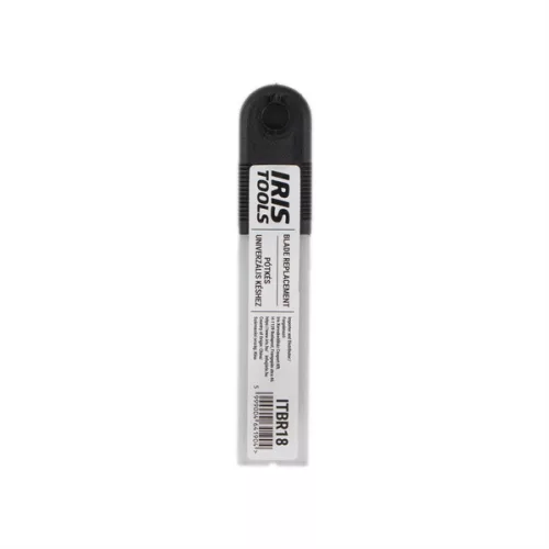 IRIS TOOLS ITBR18 10db pótkés univerzális késhez 18mm, 0,4mm, fehér