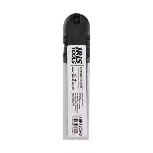 IRIS TOOLS ITBR1825-B 10db pótkés univerzális késhez 25mm, 0,7mm, fekete