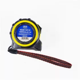   IRIS TOOLS ITMT310-B Mérőszalag, 3 méter hosszú, 16mm széles szalag, gumiborítású ház