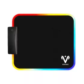   Ventaris VMP904-L Nebula RGB beleuchtetes Gaming-Mauspad aus Textil-Gummi, 450 x 400 x 2 mm