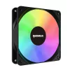 RAIDMAX X-AIR 4ks 120mm RGB čierny ventilátor