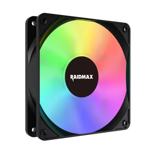 RAIDMAX X-AIR 4ks 120mm RGB čierny ventilátor