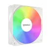 RAIDMAX X-AIR 4ks 120mm RGB biely ventilátor