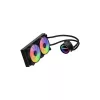 RAIDMAX INFINITA LS240 240mm ARGB čierny vodou chladený chladič procesora