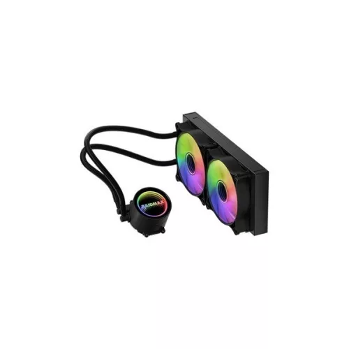 RAIDMAX INFINITA LS240 240mm ARGB čierny vodou chladený chladič procesora