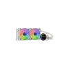 Chladič procesora RAIDMAX INFINITA LS240 240 mm ARGB s bielym vodou chladený