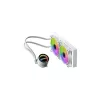 Chladič procesora RAIDMAX INFINITA LS240 240 mm ARGB s bielym vodou chladený
