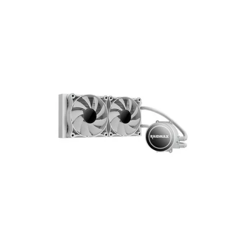 Chladič procesora RAIDMAX INFINITA LS240 240 mm ARGB s bielym vodou chladený