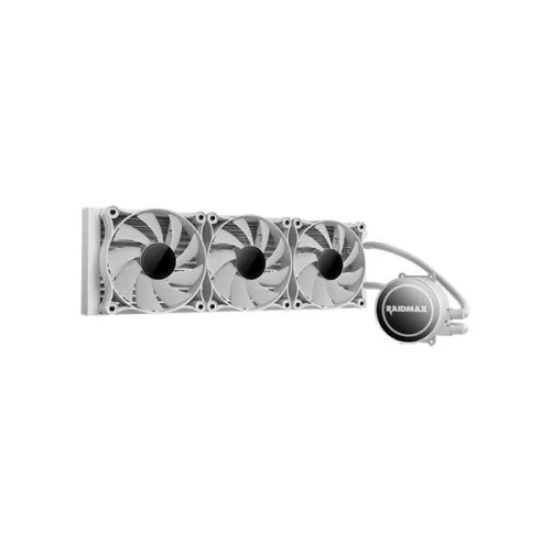Chladič procesora RAIDMAX INFINITA LS360 360 mm ARGB s bielym vodou chladený