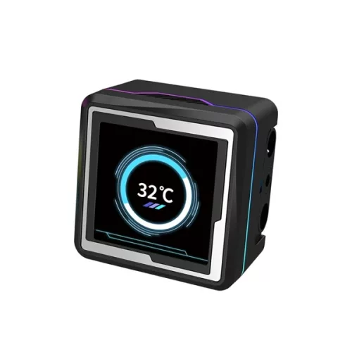 RAIDMAX LM360 360mm ARGB+LCD čierny vodou chladený chladič procesora