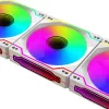 Ventaris VGCF120-1F-W Tempest RGB počítačový ventilátor biely