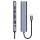 Iris IH6-23 7in1 (2xUSB/1xLAN/1xHDMI/1xSD/1xmicroSD/1xDP-USB-C 100W) Dokkoló