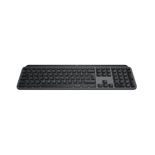 Logitech MX Keys S lézergravírozott magyar kiosztású grafitszürke vezeték nélküli billentyűzet