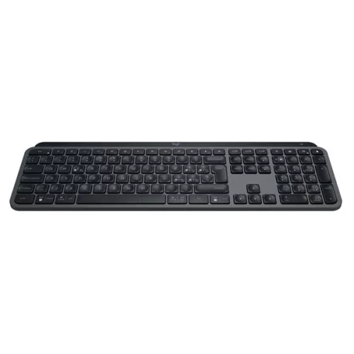 Logitech MX Keys S lézergravírozott magyar kiosztású grafitszürke vezeték nélküli billentyűzet