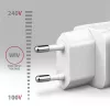 Axagon ACU-PD20W 20W PD 3.0 QC Type-C fehér hálózati töltő