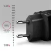 Axagon ACU-PD30 30W PD 3.0 QC Type-C fekete hálózati töltő
