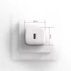 Axagon ACU-PD30W 30W PD 3.0 QC Type-C fehér hálózati töltő