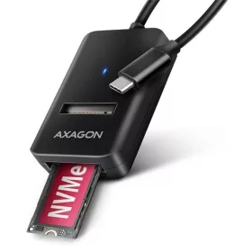 Axagon ADM2-CM USB-C 3.2 Gen2 - 1x adaptér NVMe/SATA SDD