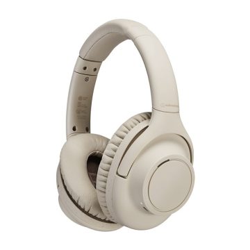  Audio-Technica ATH-S300BTBG Vezeték nélküli ANC Bluetooth bézs fejhallgató