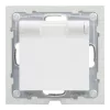 Legrand 721123 Suno 2P+F földelt fehér csatlakzóaljzat