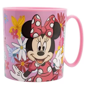   Cană de plastic IRIS MINNIE MOUSE Disney, 350 ml, potrivită pentru cuptorul cu microunde