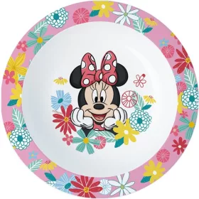   Farfurie adâncă din plastic, potrivită pentru cuptorul cu microunde, IRIS MINNIE MOUSE Disney
